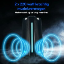 Tragbare Bluetooth-Lautsprecher Medion LIFE P61552 Schwarz