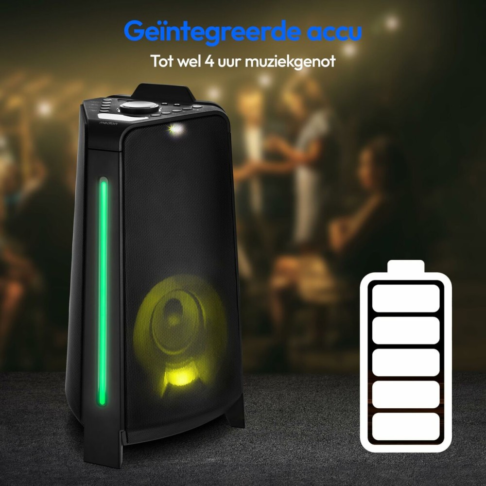 Portable Bluetooth Speakers Medion LIFE P61552 Black