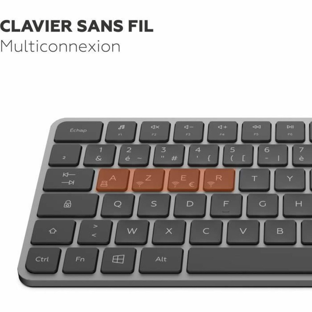 Clavier Mobility Lab KP430W Mini Gris