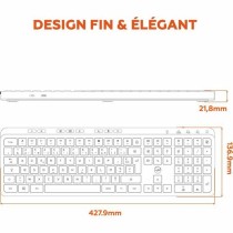 Keyboard Mobility Lab KP450W Black Grey