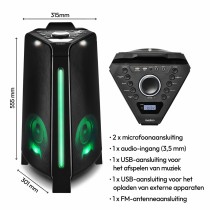 Tragbare Bluetooth-Lautsprecher Medion LIFE P61552 Schwarz