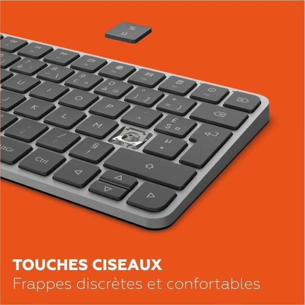 Clavier Mobility Lab KP430W Mini Gris