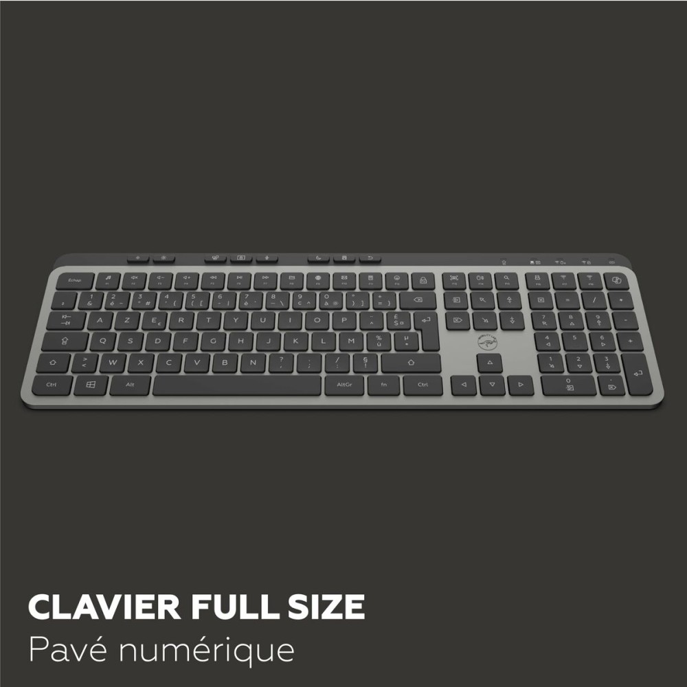 Keyboard Mobility Lab KP450W Black Grey