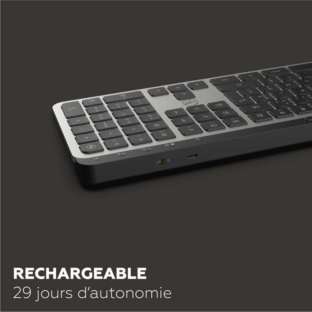 Clavier Mobility Lab KP450W Noir Gris