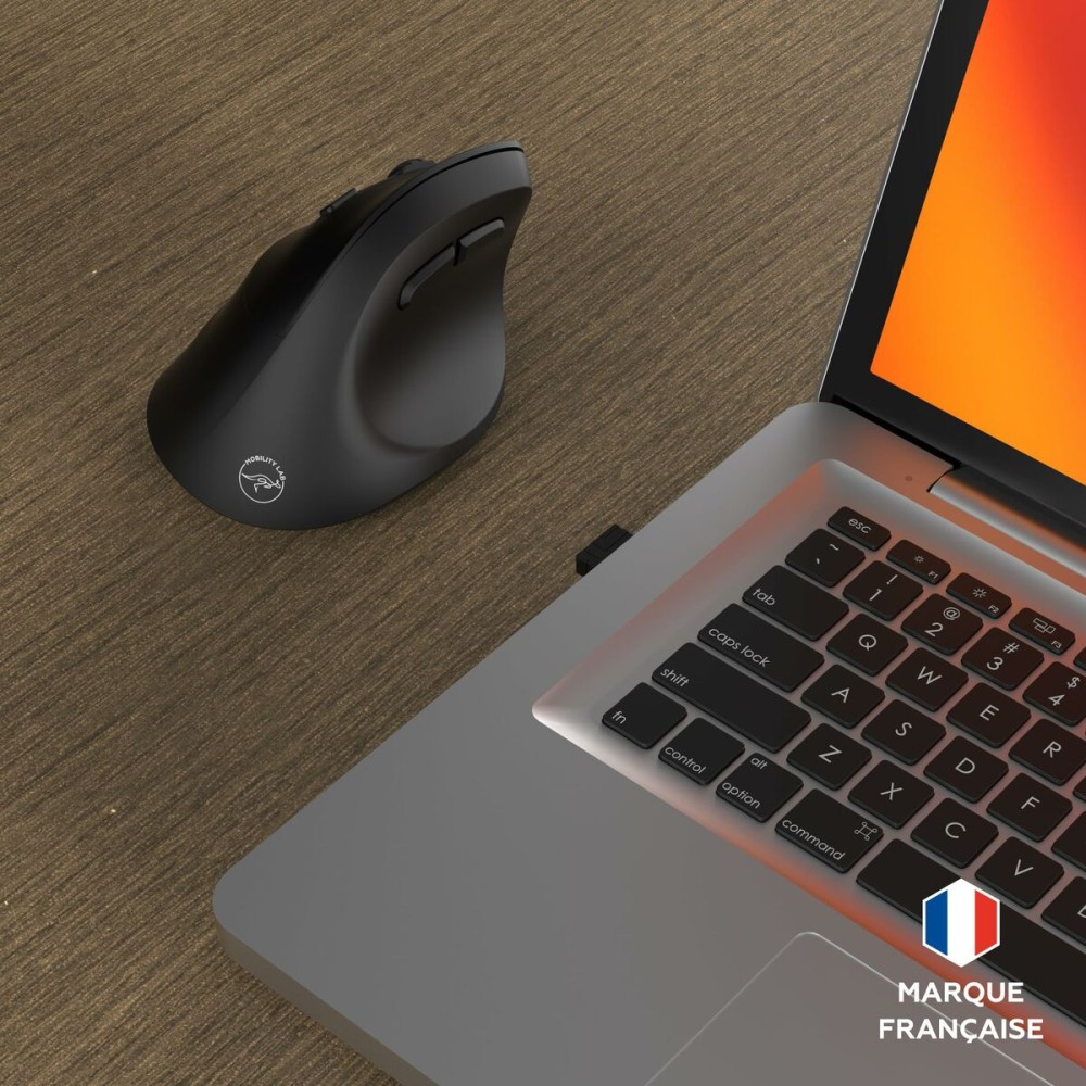 Souris Mobility Lab ERGO M30W LEFT Noir Vertical