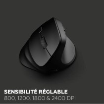 Tastatur mit Maus Mobility Lab Ergo C30W Schwarz