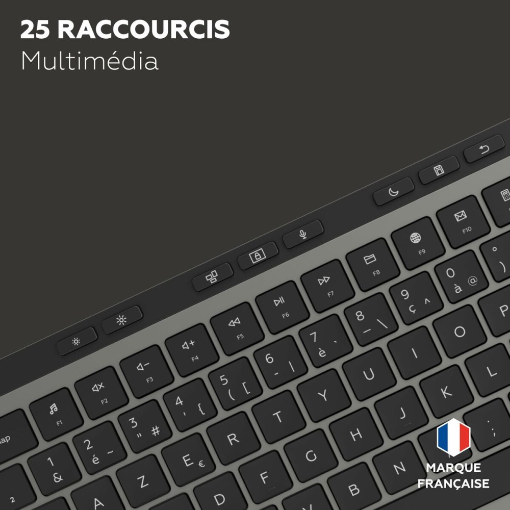 Keyboard Mobility Lab KP450W Black Grey