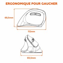 Souris Mobility Lab ERGO M30W LEFT Noir Vertical