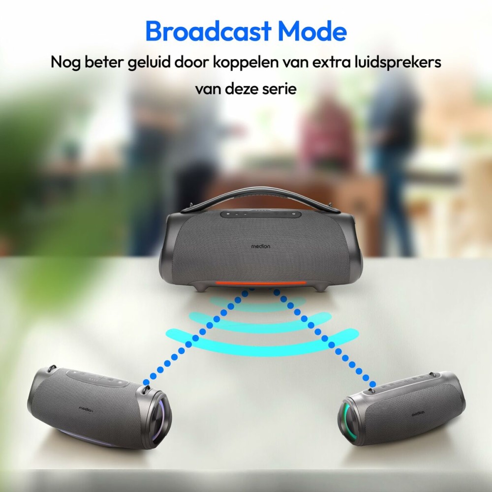 Tragbare Bluetooth-Lautsprecher Medion 15 W