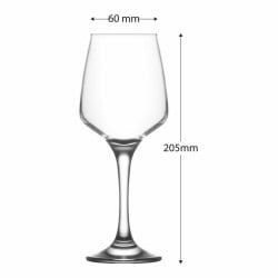 Set de Verres LAV LV-LAL569F (6 Pièces) (4 Unités)