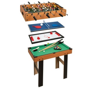 Table multi-jeux Colorbaby 4 en 1 87 x 73 x 43 cm