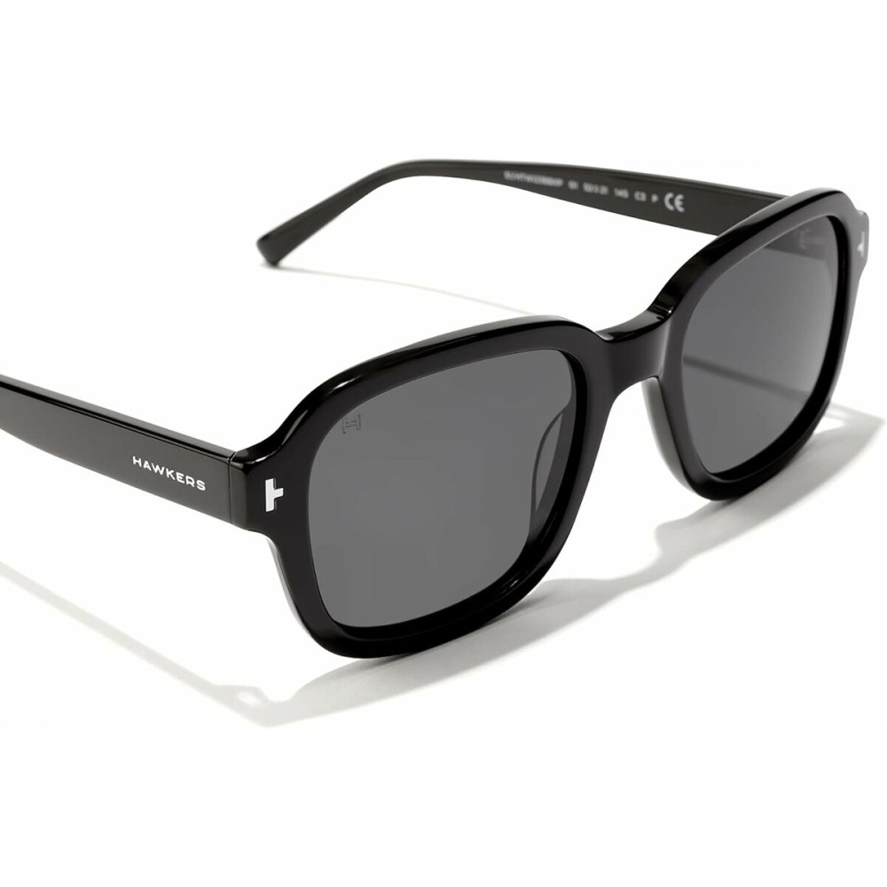 Unisex-Sonnenbrille Hawkers Twist Ø 49 mm Schwarz