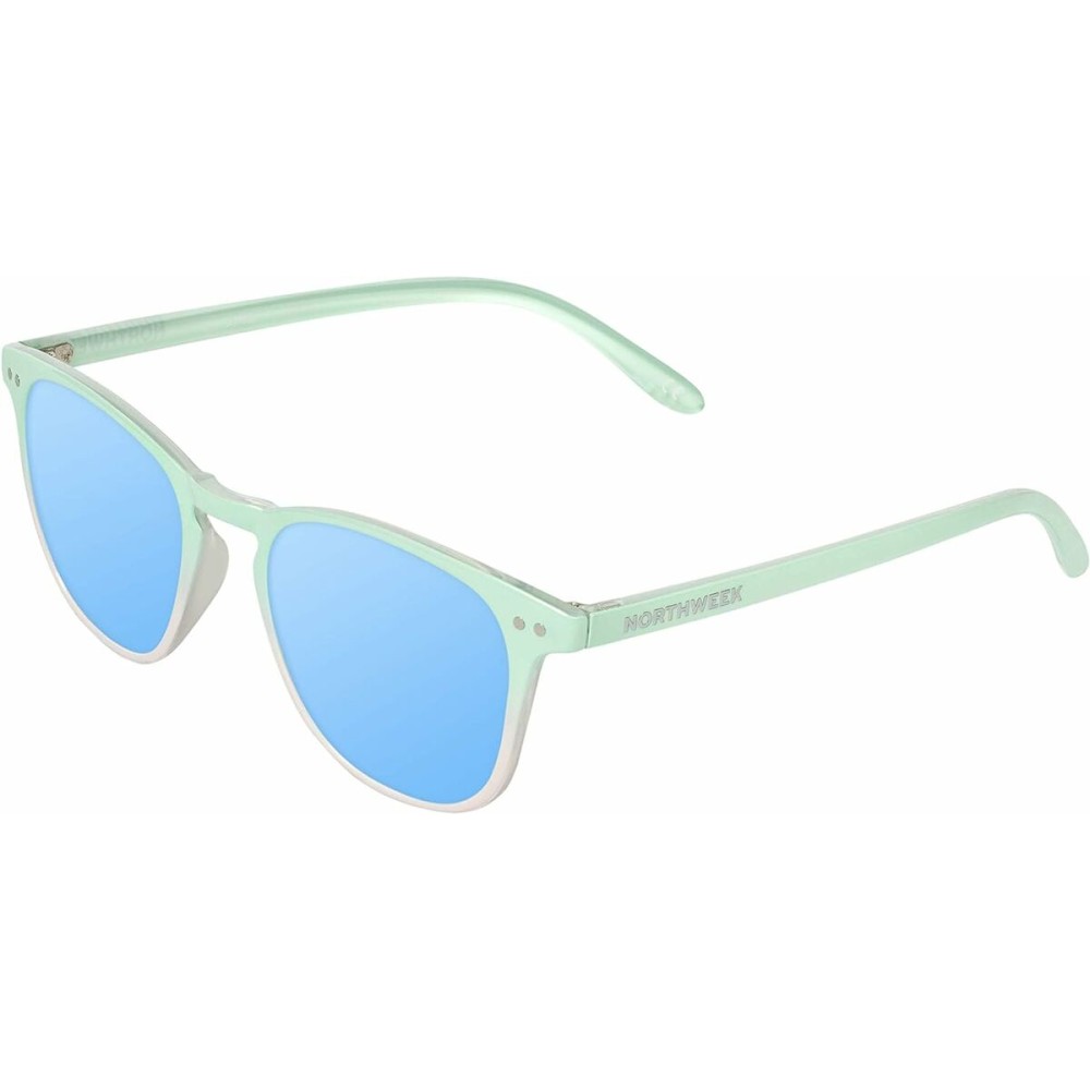 Unisex Sunglasses Northweek Wall Gradiant Ø 45 mm Pink Green