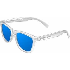 Kindersonnenbrille Northweek Kids Bright Ø 47 mm Blau Durchsichtig