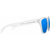 Kindersonnenbrille Northweek Kids Bright Ø 47 mm Blau Durchsichtig