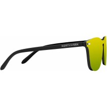 Unisex-Sonnenbrille Northweek Wall Phantom Ø 45 mm Gelb Schwarz