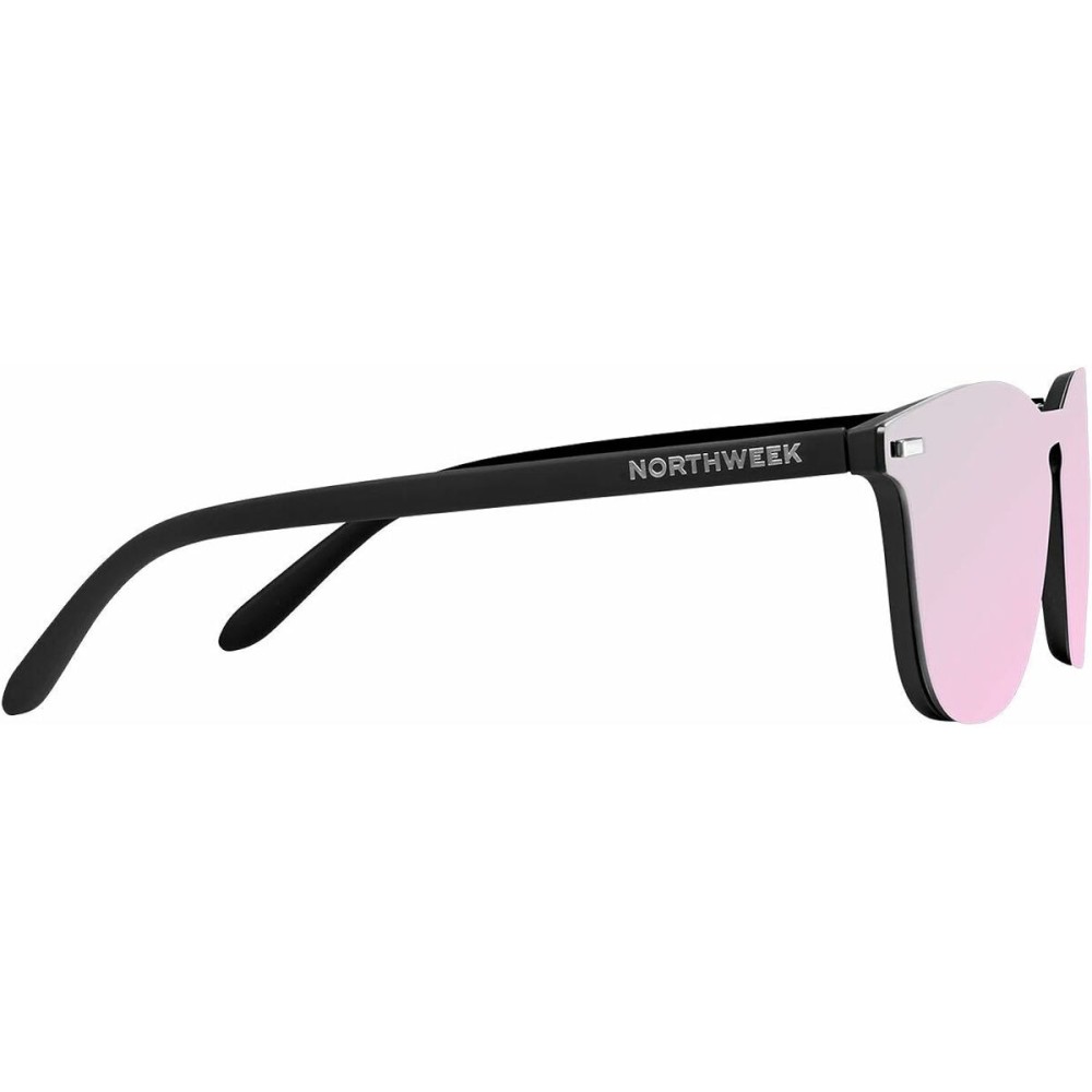 Unisex-Sonnenbrille Northweek Wall Phantom Ø 45 mm Rosa Schwarz