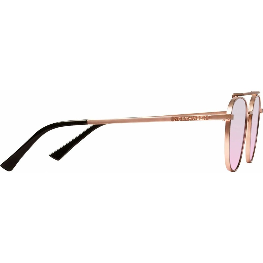 Unisex Sunglasses Northweek Falcon Ø 42 mm Pink Golden