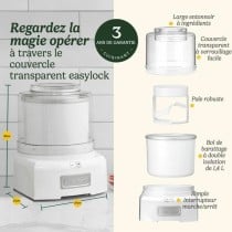 Eismaschine Cuisinart ICE21E Weiß Kunststoff 1,4 L