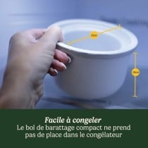 Sorbetière Cuisinart ICEM10E Blanc 12 W 473 ml