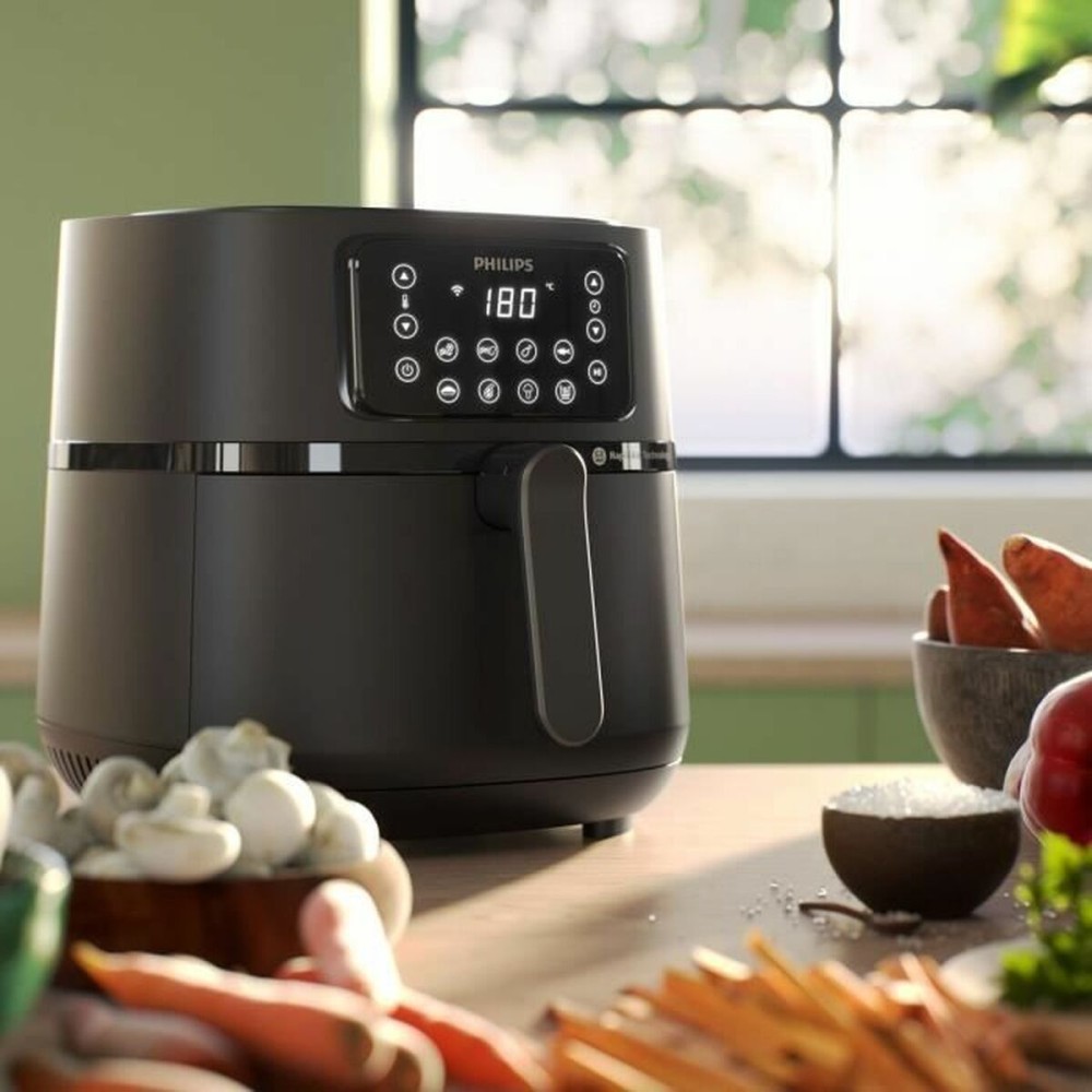 Heißluftfritteuse Philips HD9285/93 Schwarz Grau