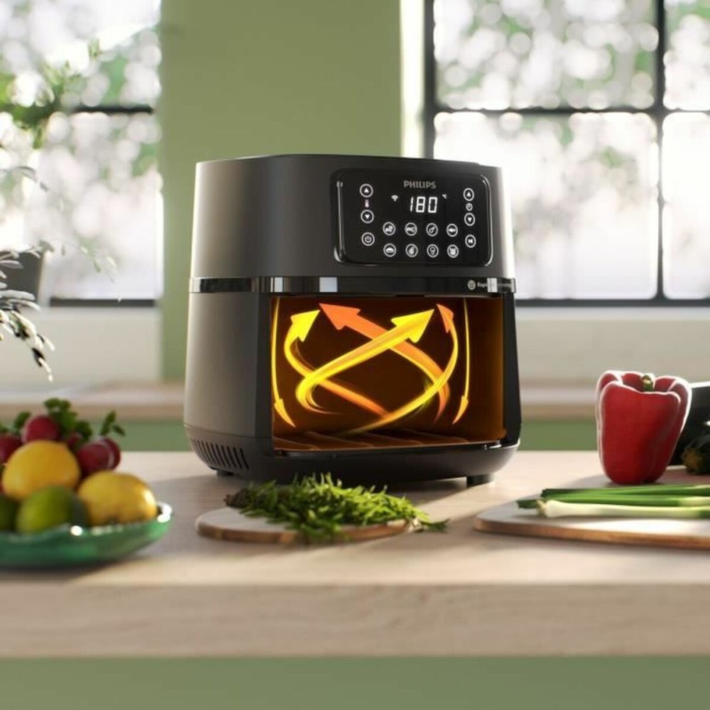 Heißluftfritteuse Philips HD9285/93 Schwarz Grau