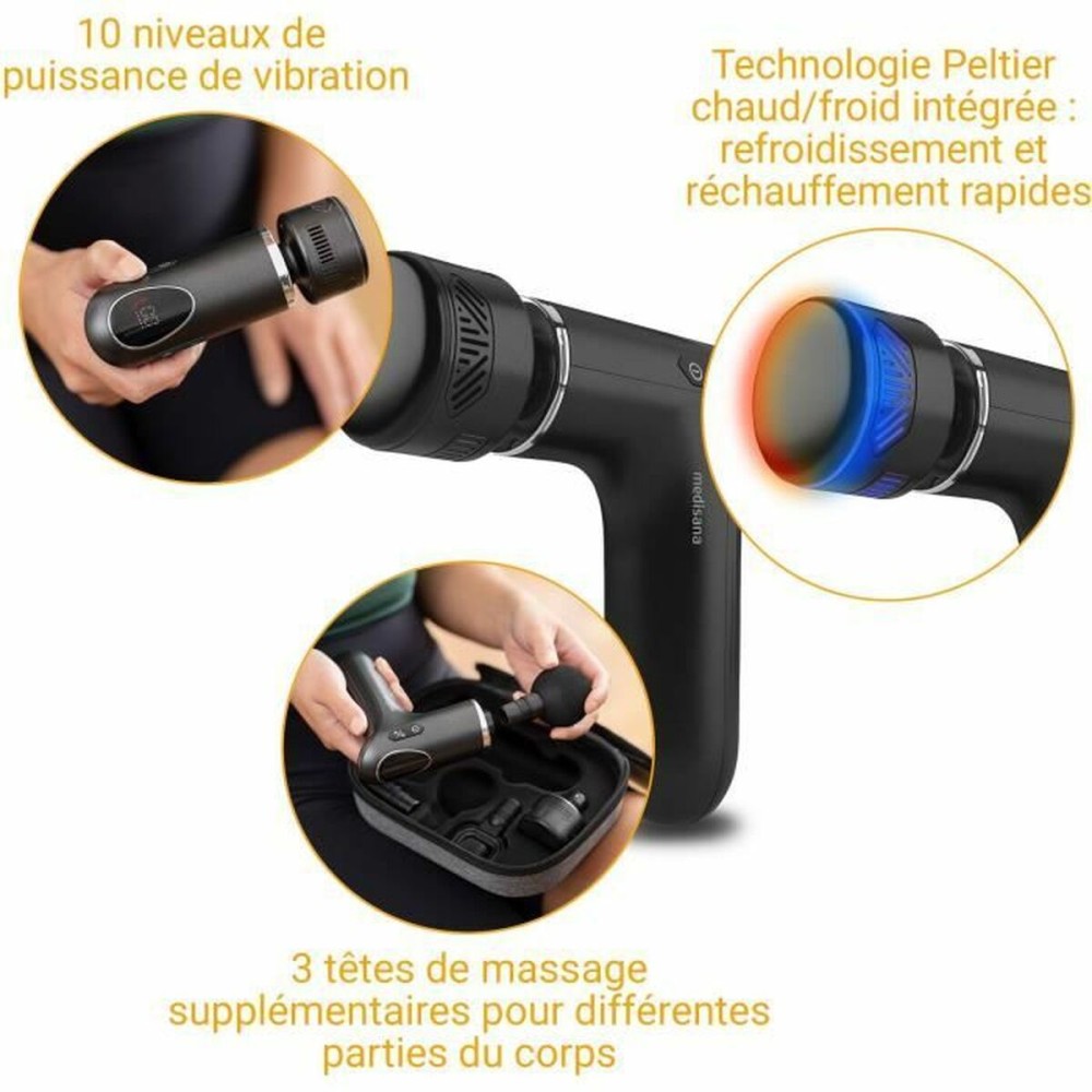Pistolet de Massage Musculaire Chaud et Froid Medisana 88999