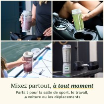 Cup Blender Cuisinart PBL100E Blast&Go 120 W White 500 ml