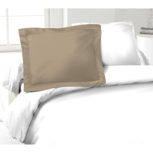 Kissenbezug Lovely Home Beige 50 x 70 cm 100 % Baumwolle (2 Stück)