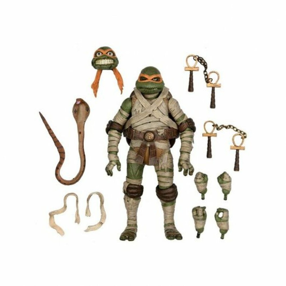 Action Figure Neca Michelangelo Mummy Modern