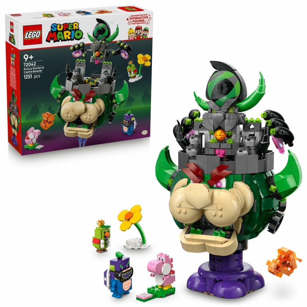 Konstruktionsspiel Lego 72042 Prince Florian and Castle Bowser 1251 Stücke