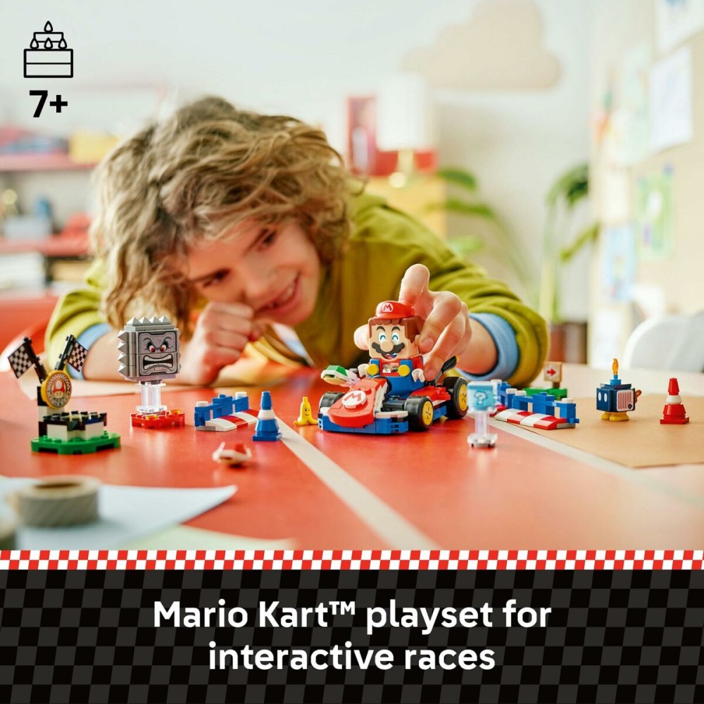 Konstruktionsspiel Lego 72043 Interactive LEGO Mario and Standard Kart 278 Stücke