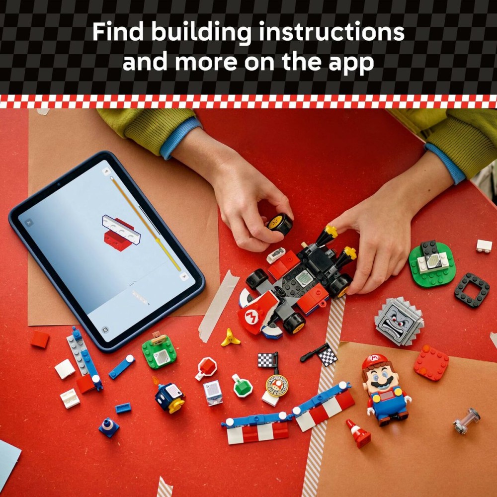 Konstruktionsspiel Lego 72043 Interactive LEGO Mario and Standard Kart 278 Stücke