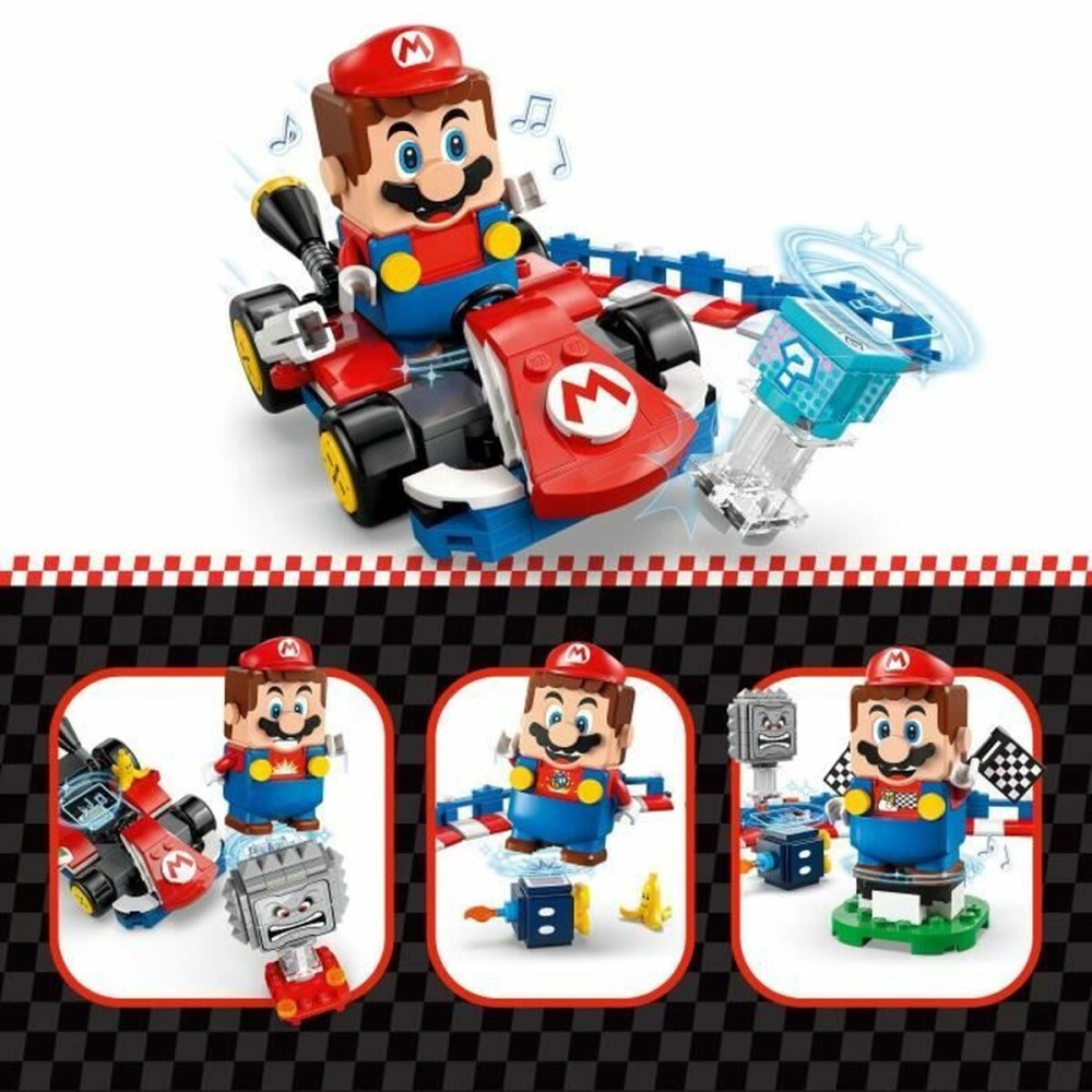 Konstruktionsspiel Lego 72043 Interactive LEGO Mario and Standard Kart 278 Stücke