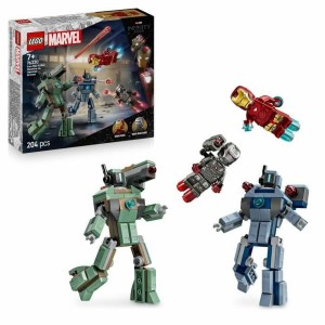 Konstruktionsspiel Lego 76320 Iron Man & War Machine VS Hammer Drones 204 Stücke