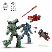 Konstruktionsspiel Lego 76320 Iron Man & War Machine VS Hammer Drones 204 Stücke
