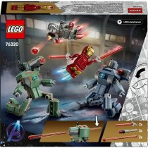 Konstruktionsspiel Lego 76320 Iron Man & War Machine VS Hammer Drones 204 Stücke