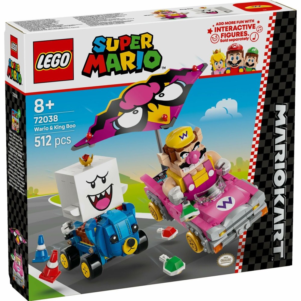 Konstruktionsspiel Lego 72038 Wario and King Boo 512 Stücke