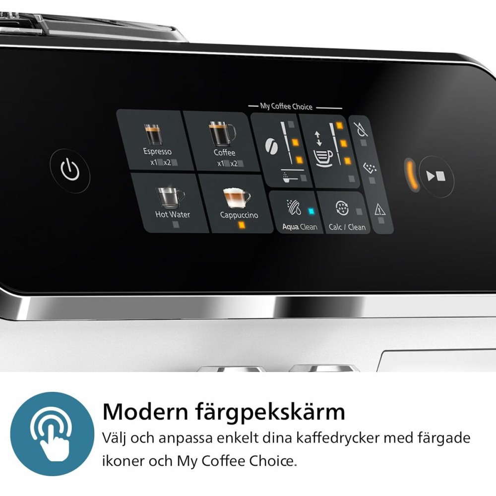 Superautomatische Kaffeemaschine Philips Weiß 1500 W 15 bar