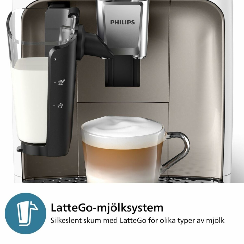 Superautomatische Kaffeemaschine Philips Weiß 1500 W 15 bar
