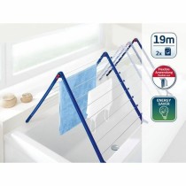 Wäscheständer Leifheit Bathtub Dryer Pegasus V 133 x 66,5 cm Blau Weiß Metall