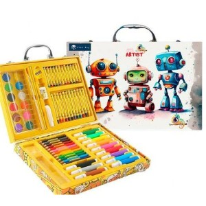 Set de peinture Roymart Robots 68 Pièces Multicouleur