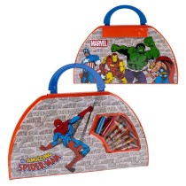 Stationery Set Marvel 50 Pieces Red