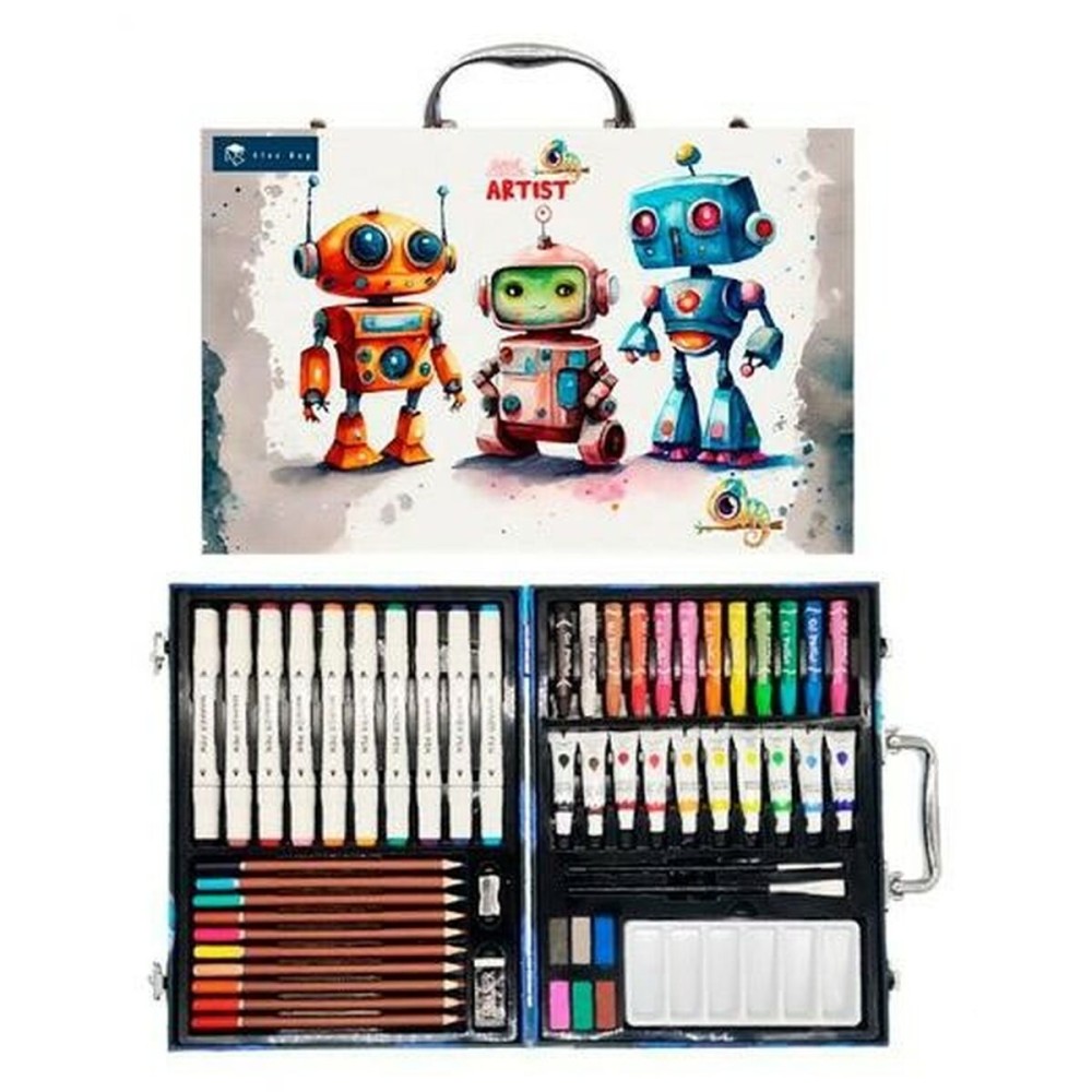 Set de peinture Roymart Robots 53 Pièces Multicouleur