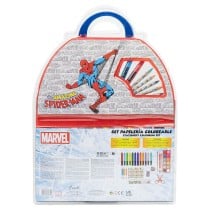 Ensemble de Papeterie Marvel 50 Pièces Rouge