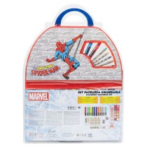 Stationery Set Marvel 50 Pieces Red