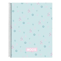 Book of Rings Moos Garden Turquoise A4 120 Sheets