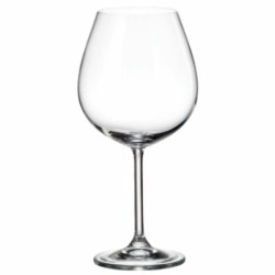 Set de Verres Bohemia Crystal Clara 650 ml (6 Unités) (4 Unités)