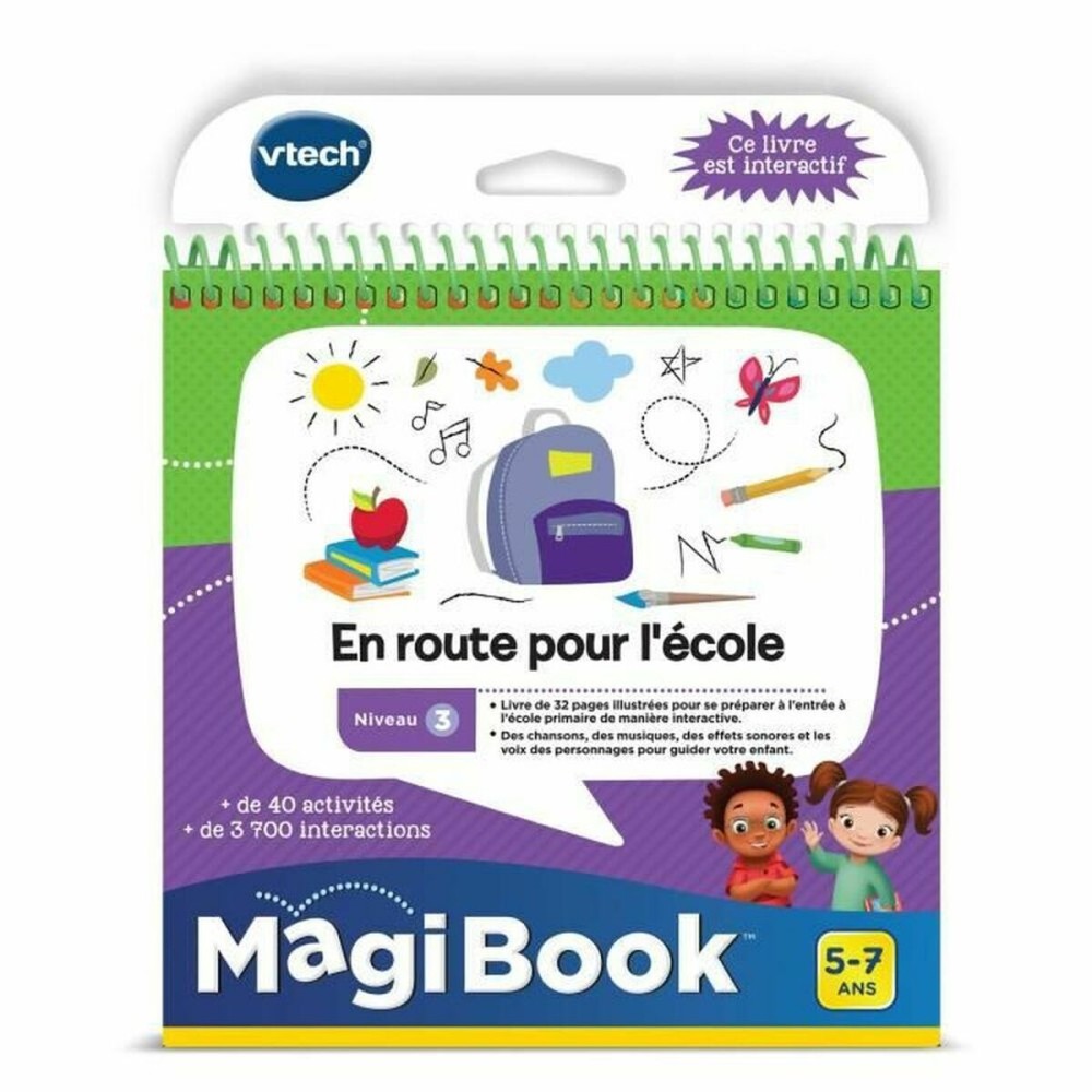 Jouet Educatif Vtech Magibook Interactive Book