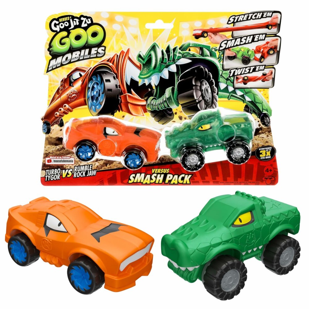 Figurine d’action Moose Toys TURBO TYGER VS RUMBLER JAW